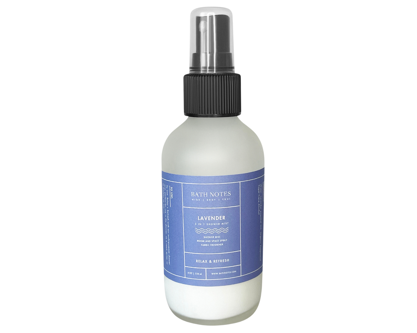 LAVENDER 3 -IN-1 HOME ESSENTIAL MIST: SHOWER, ROOM AND SPACE MIST